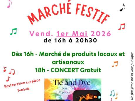 Marché à St Léger des Prés