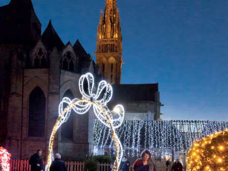 Lancement des illuminations à La Guerche-de-Bretagne