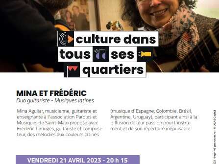 La culture dans tous ses quartiers : Mina et Frédéric