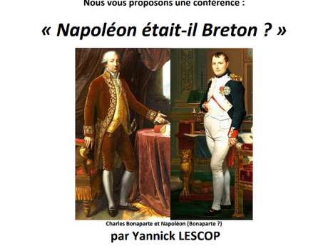 Conférence Napoléon était-il breton ?