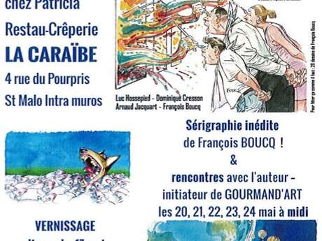 Expo Boucq et gourmand'art