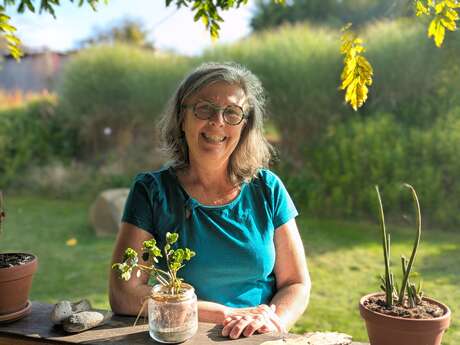 L'assiette dans le jardin de Mamyna