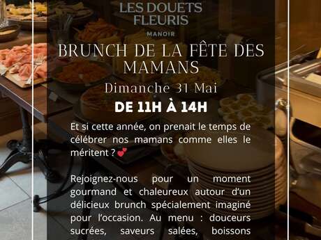 Brunch de la fête des Mères au Manoir des Douets Fleuris