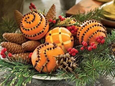 Atelier créatif, fabrication d’un pomander