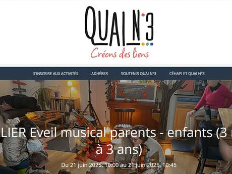 Eveil musical - Quai N°3-Cêhapi