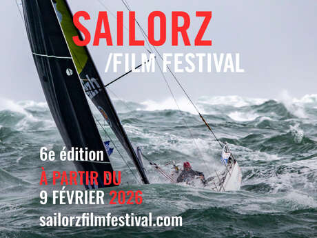 Sailorz Film Festival 2026 Saint-Malo - La voile de compétition sur écran géant