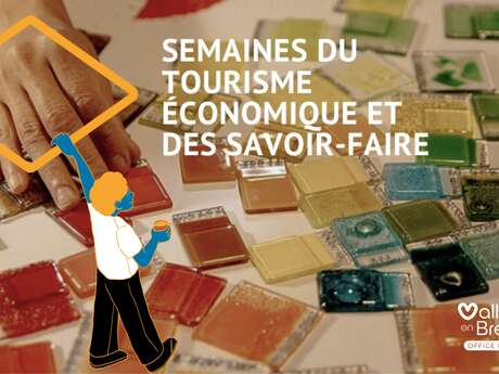 Visite découverte d'un atelier de verre fusionné- Semaines du Tourisme Économique et des Savoir-Faire