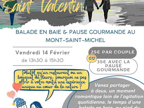 Balade Saint-Valentin en Baie