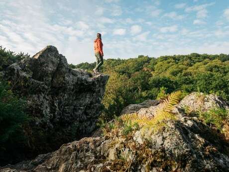 Escapade pour les petits curieux de nature aux roches du Saut-Roland