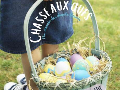 Chasse aux œufs au Manoir des Douets Fleuris