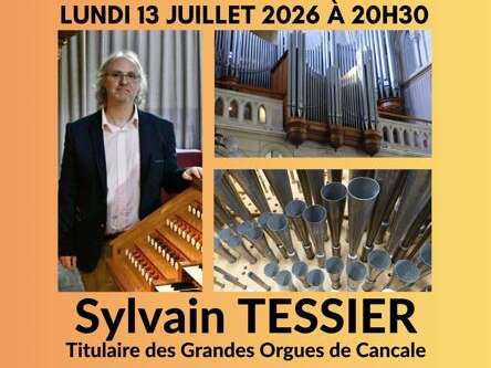 Récital d'orgues Sylvain Tessier