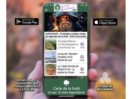 Sacrée Brocéliande ! L'app