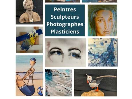 Exposition peintures, photographies, sculptures à la halle au blé