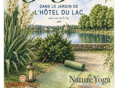 Pratiquez le yoga face au lac Tranquille