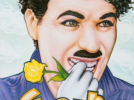 Projection Charlie Chaplin