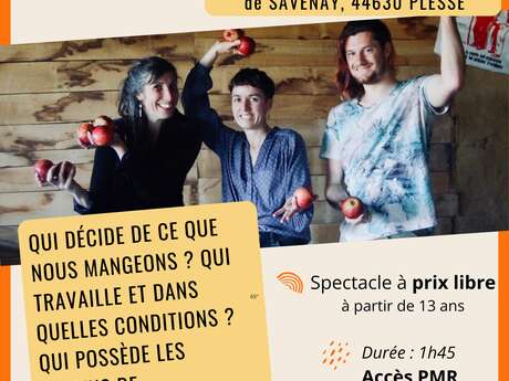 Conférence gesticulée " Qu'est-ce qu'on mange ce soir?"