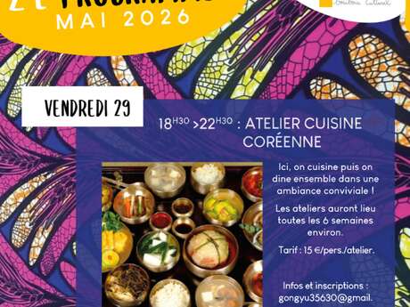 Le Bar'zouges atelier de cuisine coréenne.