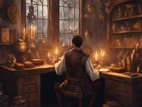 Le Bureau de l'Apprenti enchanteur chez vous