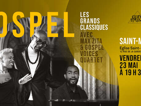 Gospel Voices Quartet à l'Eglise de Paramé (Saint-Malo)