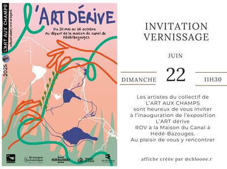 Inauguration de exposition de L’ART dérive