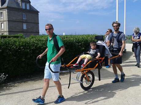 CJF Handisport - Randonnée en Joëlette (Tourisme accessible) CJF Handisport - Randonnée en Joëlette (Tourisme accessible)