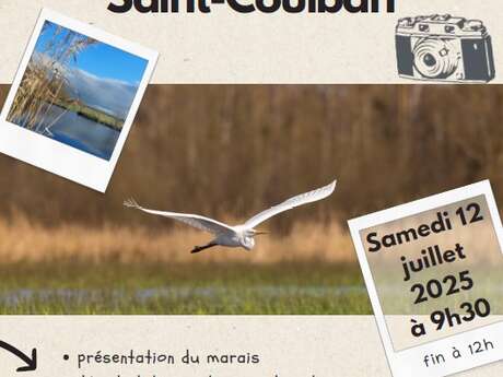 Animation marais noir de Saint-Coulban