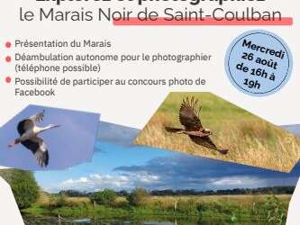 Explorez et photographiez le Marais Noir de Saint-Coulban