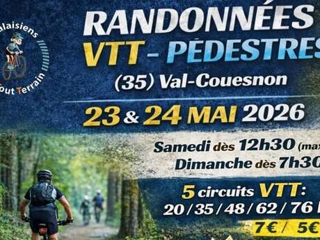 Randonnées VTT et pédestres