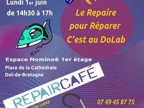 Repair'Café. Ne jetez plus, réparez