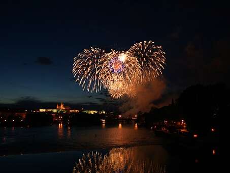 Feu d'artifice Saint-Suliac