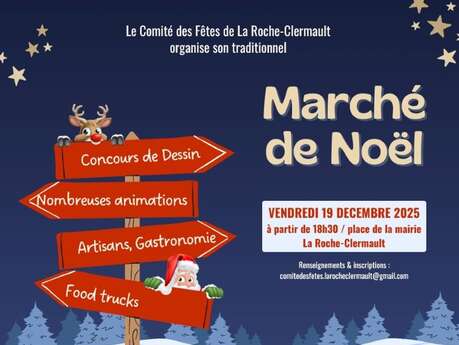 Marché de Noël à La Roche-Clermault