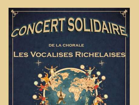 Concert solidaire de la chorale "Les Vocalises Richelaises"