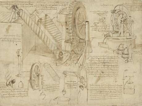 Exposition "Léonard de Vinci maître de l'eau"