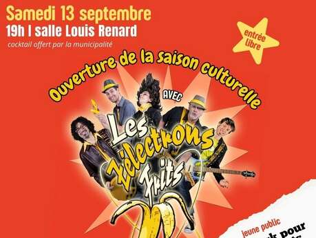 Ouverture de la saison culturelle avec les Zélectrons Frits