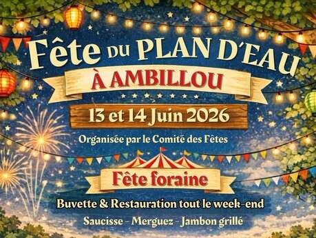 FETE DU PLAN D'EAU A AMBILLOU (37)