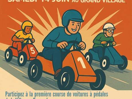 La Villo en Fête - course de voiture à pédales