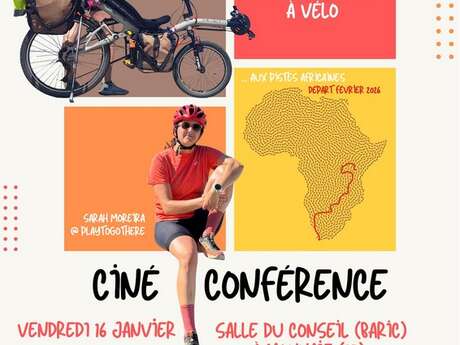 Ciné-conférence : Oser l’aventure à vélo par Sarah Moreira