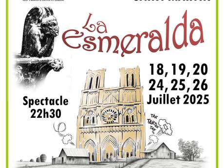 Spectacle nocturne "La Esmeralda" Spectacle nocturne "La Esmeralda"