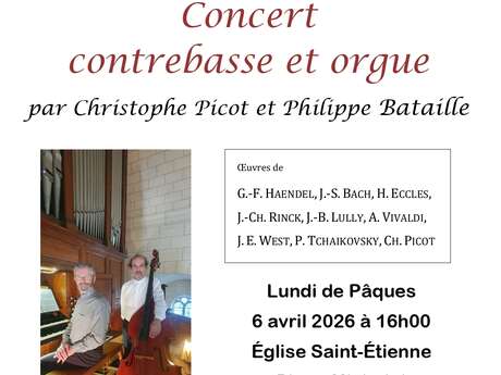 Concert contrebasse et orgue
