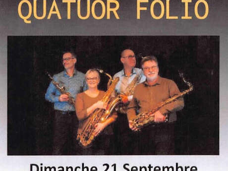 Concert Saxo Quatuor Folio