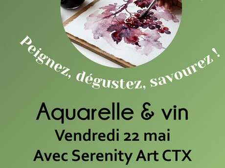 Apéritif artistique : dégustation et aquarelle