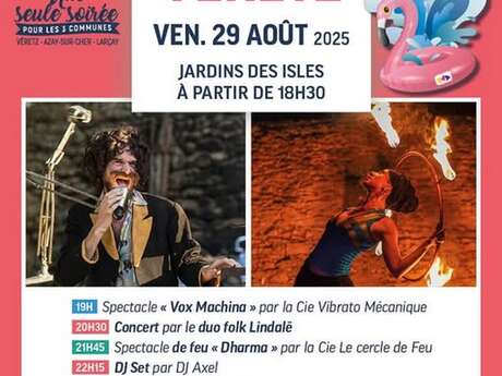 Soirée Esti'VAL - Véretz-Azay-sur-Cher-Larçay
