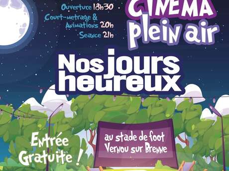 Cinéma plein air à Vernou-sur-Brenne