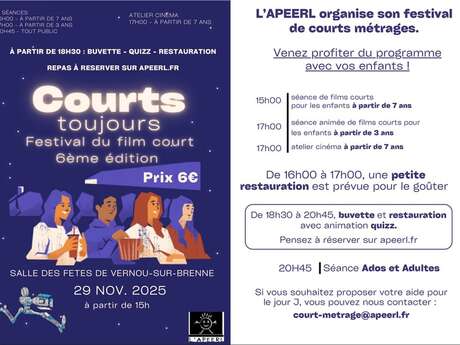 Festival Courts Toujours