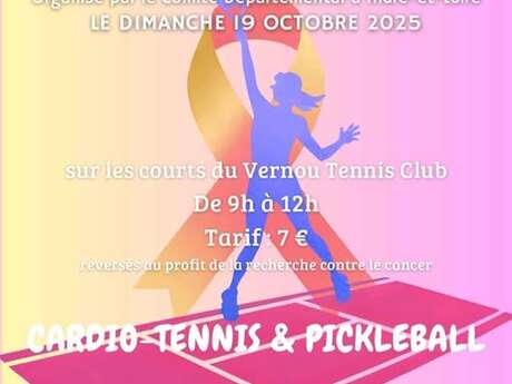 Initiation Pickleball et Cardio tennis - Octobre Rose