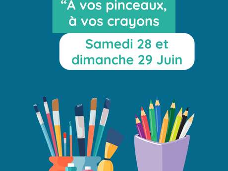 "À vos pinceaux, à vos crayons !"