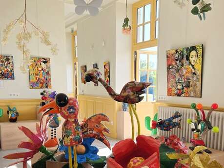 ATELIER ARTISTISTIQUE - DEPART EN GARE DE RICHELIEU