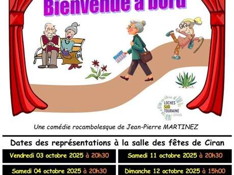Théatre : "Bienvenue à bord"