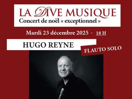 Concert de Noël : Hugo Reyne, Flauto Solo