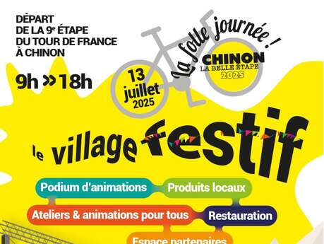 9ème étape du Tour de France : Le village festif